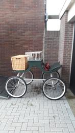 Leuke menwagen, dressuurwagen ponywagen menkar, Dieren en Toebehoren, Rijtuigen en Koetsen, Gebruikt, Paard of Pony