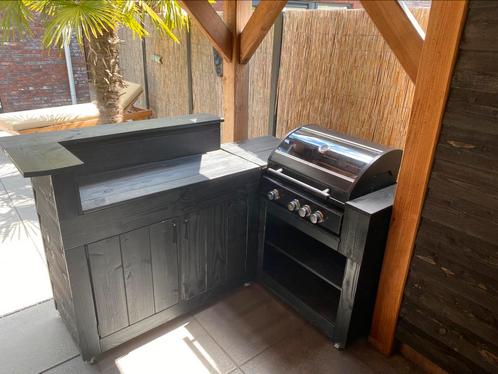 Buitenkeuken bbq/bar, Tuin en Terras, Buitenkeukens, Zo goed als nieuw, Gas, Ophalen