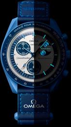 Omega Swatch Super Blue Moon, Ophalen of Verzenden, Nieuw, Kunststof, Omega