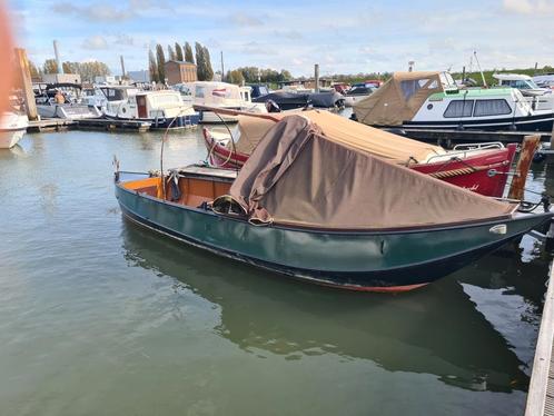Zalmschouw/Zalmdrijver met inboard 10pk, Watersport en Boten, Motorboten en Motorjachten, Zo goed als nieuw, Staal, Diesel, Ophalen of Verzenden