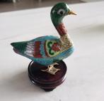 GROTE Cloisonne Eend, Ophalen of Verzenden