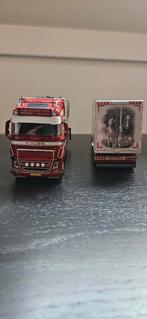 Gj van Leeuwen Model Truck Set, Hobby en Vrije tijd, Modelauto's | 1:50, Ophalen of Verzenden, Zo goed als nieuw, Bus of Vrachtwagen
