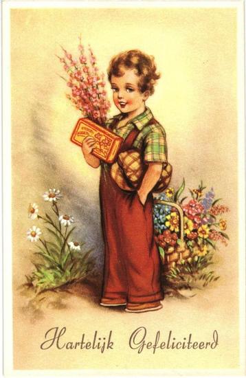 806223	vintage	Kinderkaart	 	Jongen	Nette oude kaart onbesch beschikbaar voor biedingen