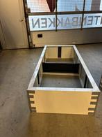 2x stalen plantenbak 210x90x40 wit !Outlet! 2 beschikbaar, Ophalen of Verzenden, Nieuw, Metaal, Balkon