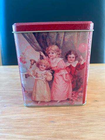 Vintage Opbergblik Victoriaanse Kinderen - Nieuw! beschikbaar voor biedingen