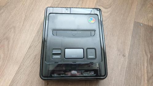Super Nintendo SNES Black case compleet, Spelcomputers en Games, Spelcomputers | Nintendo Super NES, Gebruikt, Met 1 controller