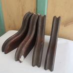Schapdrager wandplankdrager hout bruin 4 stuks PARTIJ PRIJS, Huis en Inrichting, Ophalen of Verzenden, Gebruikt