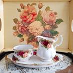 Royal Albert 'Old Country Roses', 3-delig roomstelletje, Antiek en Kunst, Antiek | Servies los, Ophalen of Verzenden