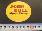 sticker JOHN BULL  Super Power, Ophalen, Zo goed als nieuw, Bedrijf of Vereniging