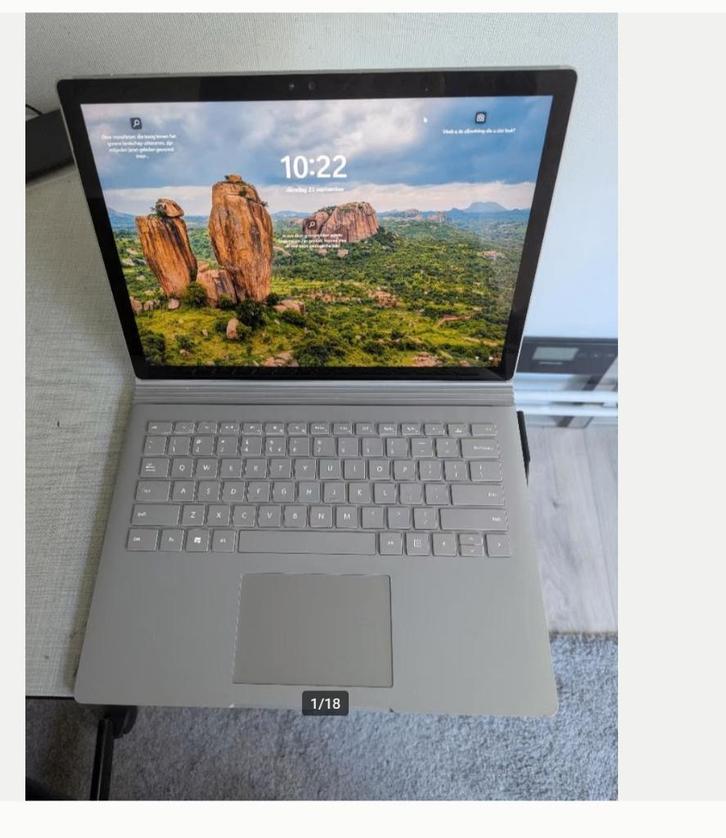 MS Surface Book Gamers 2IN1 Laptop i5-6300/8GB/256GB/NVIDIA, Computers en Software, Windows Tablets, Ophalen of Verzenden