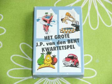 Het grote J.P. van den Bent kwartetspel beschikbaar voor biedingen