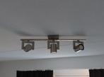 RVS LED-Spots 3x en 2x GU10, Ophalen, Metaal of Aluminium, Zo goed als nieuw, Led