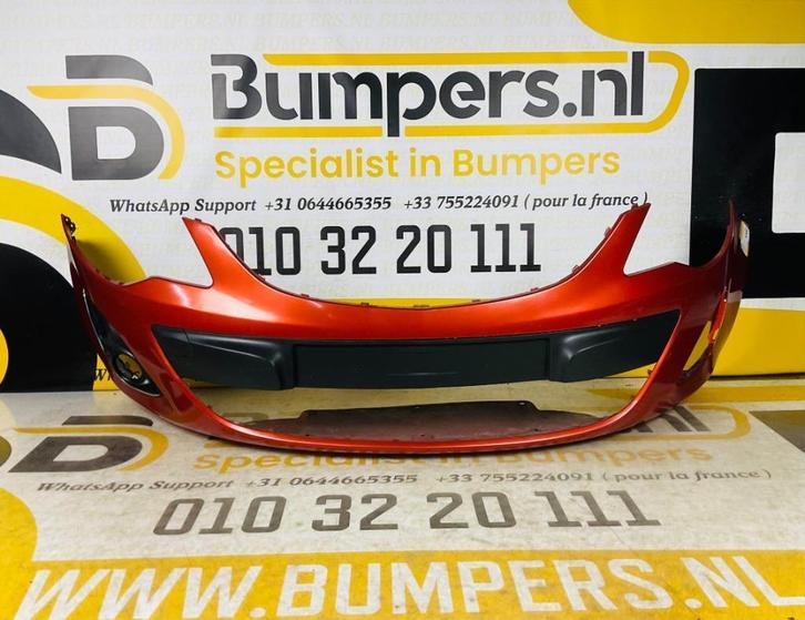 BUMPER Opel Corsa D Facelift 2011-2014 VOORBUMPER 2-i1-5465z, Auto diversen, Tuning en Styling, Ophalen of Verzenden