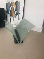 Vintage stijl lectuurbak glas, Huis en Inrichting, Woonaccessoires | Krantenbakken en Lectuurbakken, Ophalen of Verzenden, Gebruikt