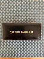 Peak scale magnifier 7x met schaalverdeling, Ophalen of Verzenden