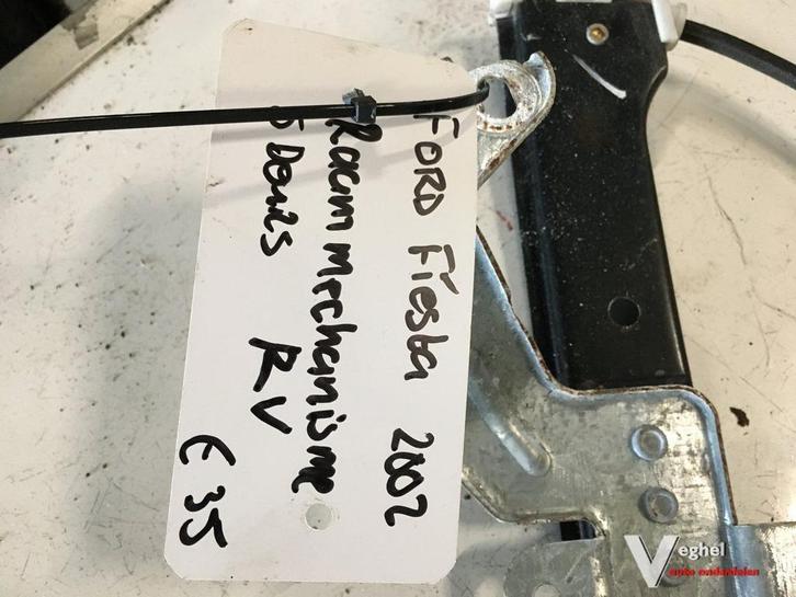 Ford Fiesta 5drs 2002  Raammechanisme Rechtsvoor, Auto-onderdelen, Ruiten en Toebehoren, Gebruikt, Ophalen of Verzenden