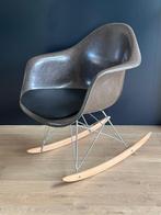 Eames Herman Miller Schommelstoel RAR, Huis en Inrichting, Stoelen, Modern, Gebruikt, Bruin, Metaal