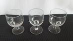 LUCAS BOLS glaasjes 3 stuks, (met hoofd), Verzamelen, Glas en Borrelglaasjes, Overige typen, Ophalen of Verzenden, Zo goed als nieuw