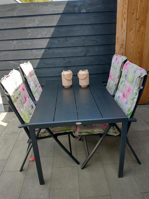 Mooie tuinset. In goede staat!, Tuin en Terras, Tuinsets en Loungesets, Zo goed als nieuw, Tuinset, 4 zitplaatsen, Stoel, Ophalen