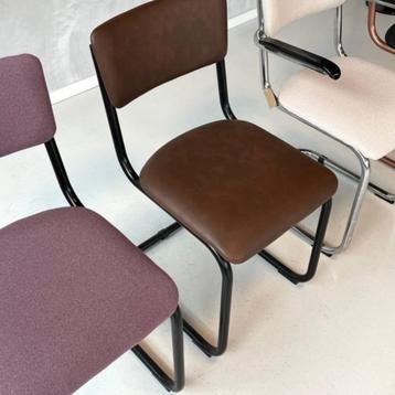 Retro buisstoelen nieuw eetkamerstoelen sledestoel prijs p/s beschikbaar voor biedingen