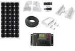 Nu: 100W set solar zonnepaneel daglicht paneel camper boot, Watersport en Boten, Ophalen of Verzenden, Nieuw