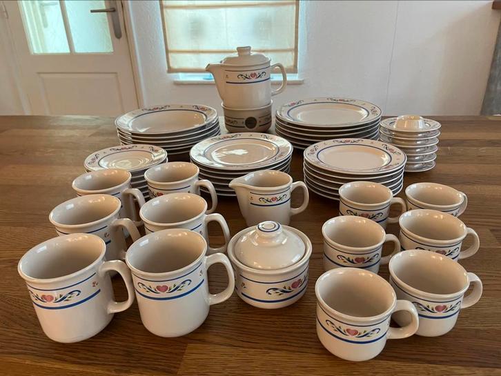 Compleet servies Tulowice voor 6 personen, Antiek en Kunst, Antiek | Servies compleet, Ophalen