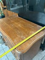 Antieke eiken ladekast / commode – 3 laden – klassiek, Ophalen, Gebruikt, Eikenhout, 50 tot 100 cm