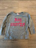 Shirt Name-It Big Sister maat 86 incl verz, Verzenden, Zo goed als nieuw, Shirtje of Longsleeve