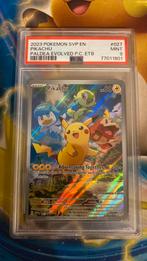 Pikachu svp027 blackstar promo Pokemoncenter stamp PSA 9, Ophalen of Verzenden