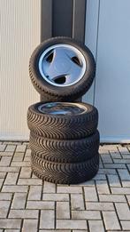 Saab 900 Classic Aero Velgen + Pirelli Winterbanden, Gebruikt, 15 inch, Banden en Velgen, Personenwagen