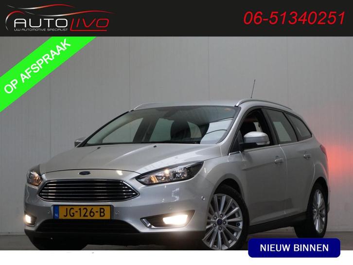 Ford FOCUS Wagon 1.5 TDCI Titanium NL AUTO! SUPER NET!, Auto's, Ford, Te koop, Focus, ABS, Airbags, Airconditioning, Alarm, Bluetooth