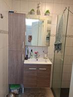 badmeubel + kraan, Huis en Inrichting, Badkamer | Badkamermeubels, Ophalen, Gebruikt, 50 tot 100 cm, 25 tot 50 cm