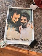 Litho van Ramses Shaffy en Herman Brood door P Donkersloot, Antiek en Kunst, Kunst | Litho's en Zeefdrukken, Ophalen