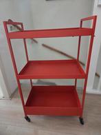 IKEA Nissafors Roltafel - Koper/Oranje, Huis en Inrichting, Ophalen, Gebruikt