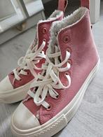 Converse - Lift Hi - Leren sneakers met borgvoering in roze, Ophalen of Verzenden, Zo goed als nieuw, Sneakers of Gympen