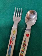 Kinderbestek kibouki lepel en vork, Huis en Inrichting, Keuken | Bestek, Ophalen of Verzenden, 'T Olde Gre-j, Info@toldegrej.nl