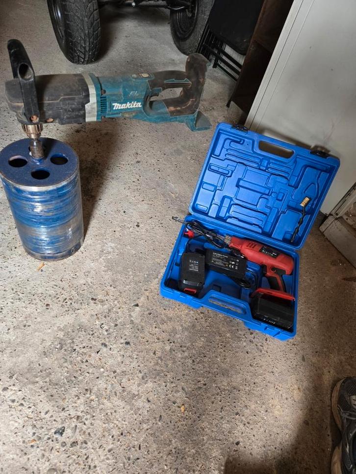 Thermische Piepschuim snijder  op accu 36v, Doe-het-zelf en Verbouw, Gereedschap | Overige machines, Zo goed als nieuw, Ophalen