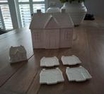 Riviera Maison  - Huisjes servies - als nieuw!, Huis en Inrichting, Ophalen, Zo goed als nieuw, Overige stijlen, Overige typen