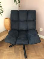 2 fauteuls blauw stof.  Goede staat, Huis en Inrichting, Fauteuils, Gebruikt, 75 tot 100 cm, Ophalen of Verzenden, 50 tot 75 cm