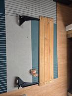 Opklapbare Gevelbank Jordaan 150cm Essen, Tuin en Terras, Ophalen, Zo goed als nieuw, Hout