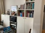 Behr wandmeubel,  mat wit gelakt, Huis en Inrichting, Kasten | Wandmeubels, Ophalen, Overige materialen, 250 tot 300 cm, 200 cm of meer