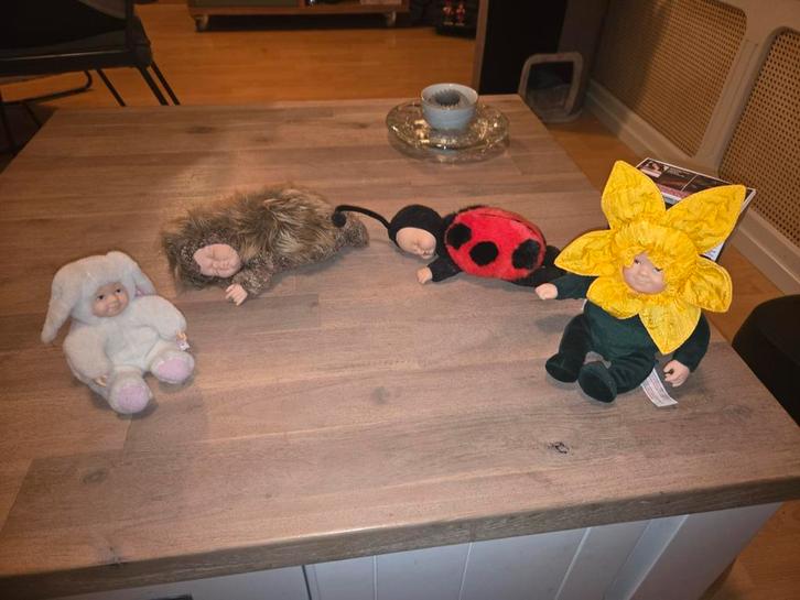 Anne Geddes Poppen Collectie, Kinderen en Baby's, Speelgoed | Poppen, Zo goed als nieuw, Babypop, Ophalen of Verzenden