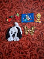 Kleding applicaties hond vlinder alladin appel kers. Samen2€, Ophalen of Verzenden, Zo goed als nieuw