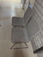 Set van 2 stoelen – grijs/chroom, Ophalen, Grijs