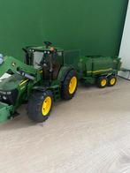 John Deere 7930 + balen wagen speelgoed trekker, Ophalen of Verzenden, Zo goed als nieuw