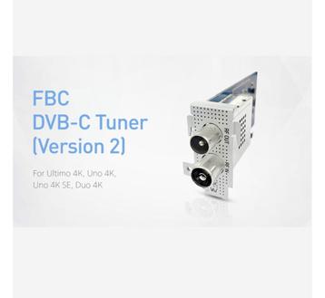 VU+ Ultimo/Duo/Uno- 4K FBC-C V2  Ziggo Kabel Tuner Nieuw beschikbaar voor biedingen