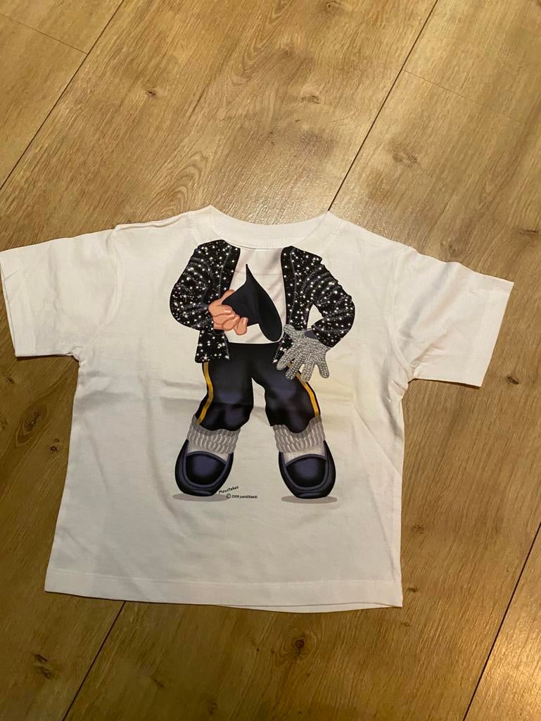 Heel leuk t-shirt van madame tussauds mt 98 je lijkt een pop, Ophalen of Verzenden, Zo goed als nieuw, Jongen of Meisje, Shirt of Longsleeve