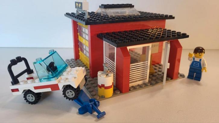 LEGO 6369 Auto Workshop €35,-, Kinderen en Baby's, Speelgoed | Duplo en Lego, Zo goed als nieuw, Lego, Complete set, Verzenden