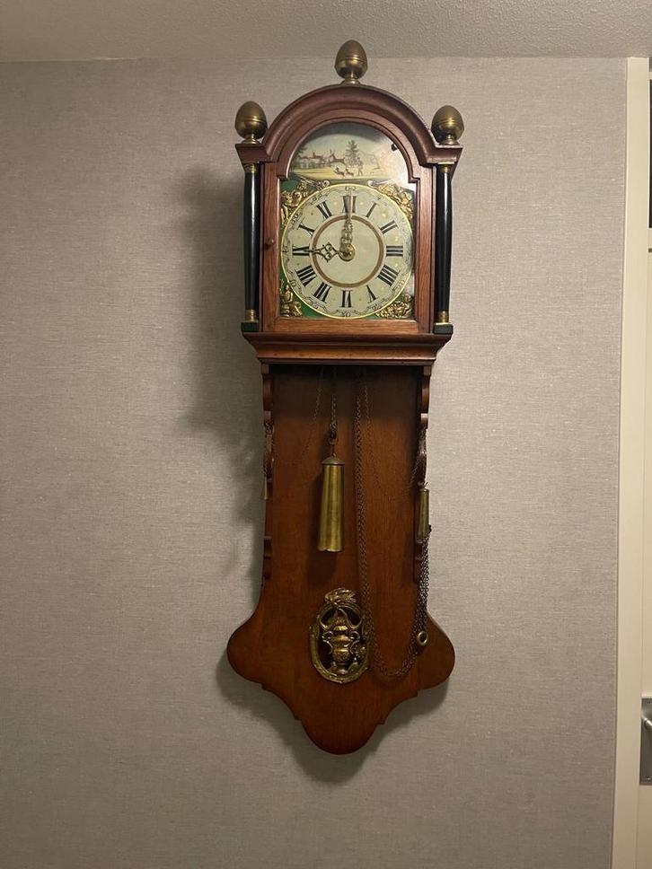 Antieke Friese Staartklok, Antiek en Kunst, Antiek | Klokken, Ophalen