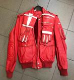 t.k.: hein gericke dames bomberjack, Ophalen of Verzenden, Zo goed als nieuw, Maat 38/40 (M), Rood